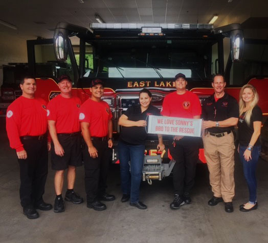 Palm Harbor Celebrates Firefighter