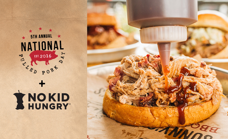 National Pulled Pork Day with No Kid Hungry