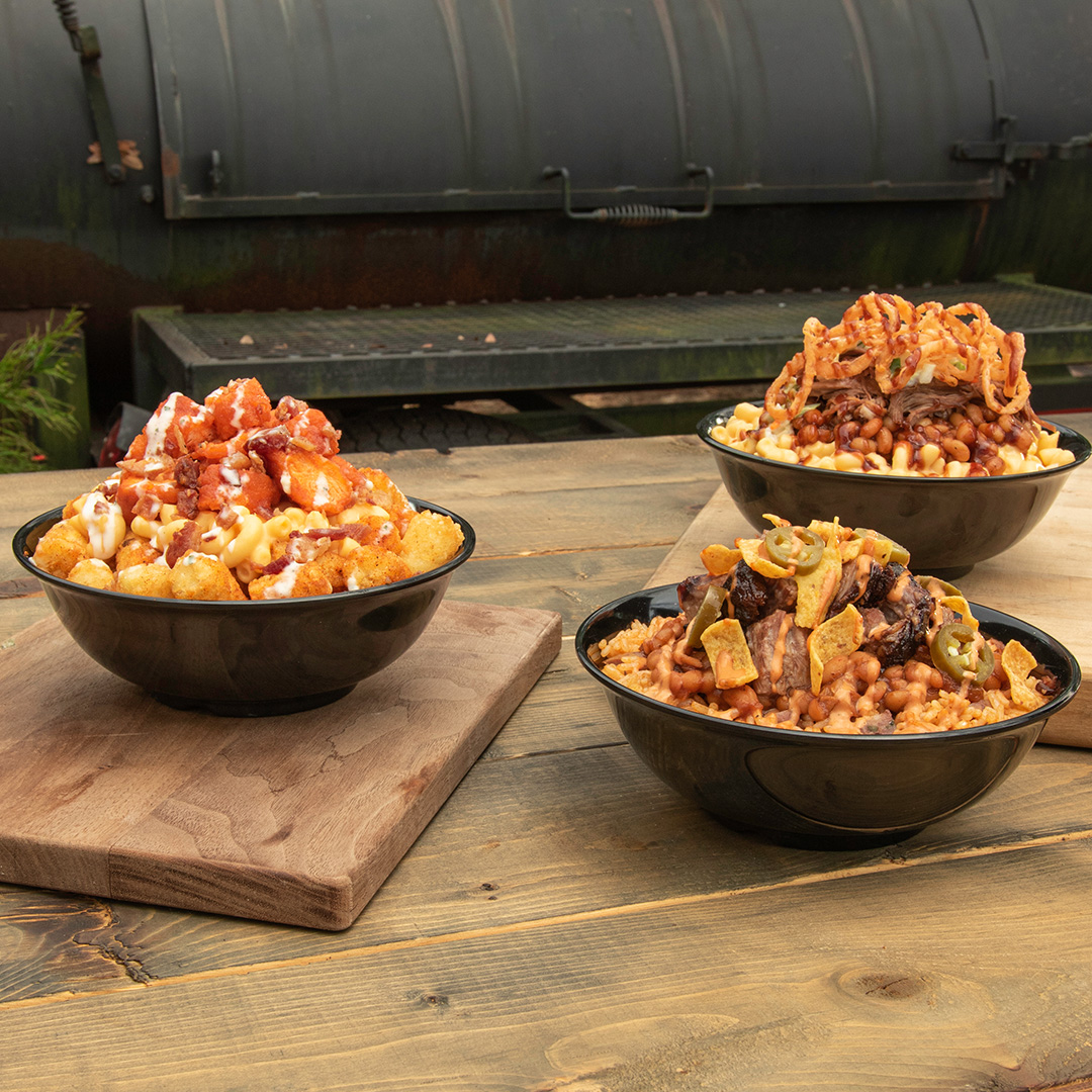 Picture of the Kickin' Chicken, Smokin' Brisket and Classic BBQ Bowls
