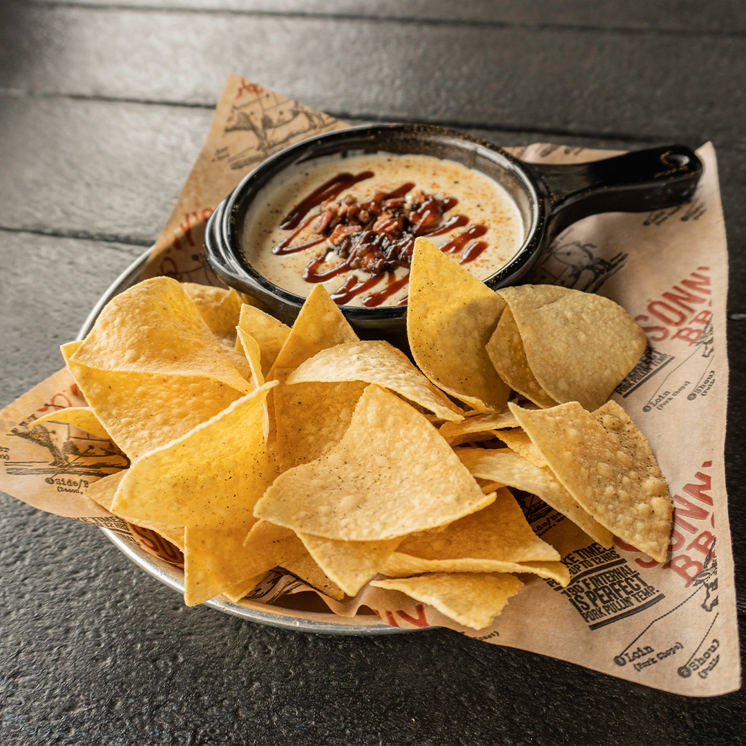All-new appetizer, BBQ Queso