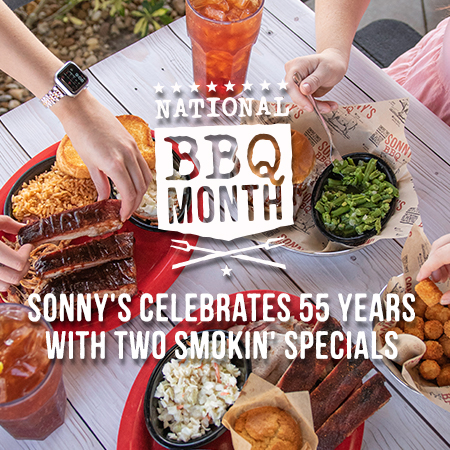 Sonny&#8217;s Offers 2 Smokin&#8217; Specials Every Wednesday in May for National BBQ Month